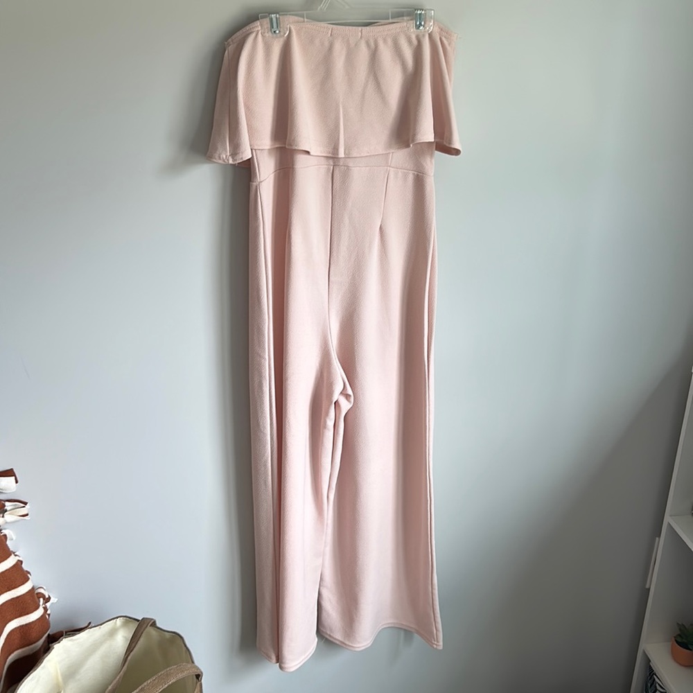 Pink jumpsuit